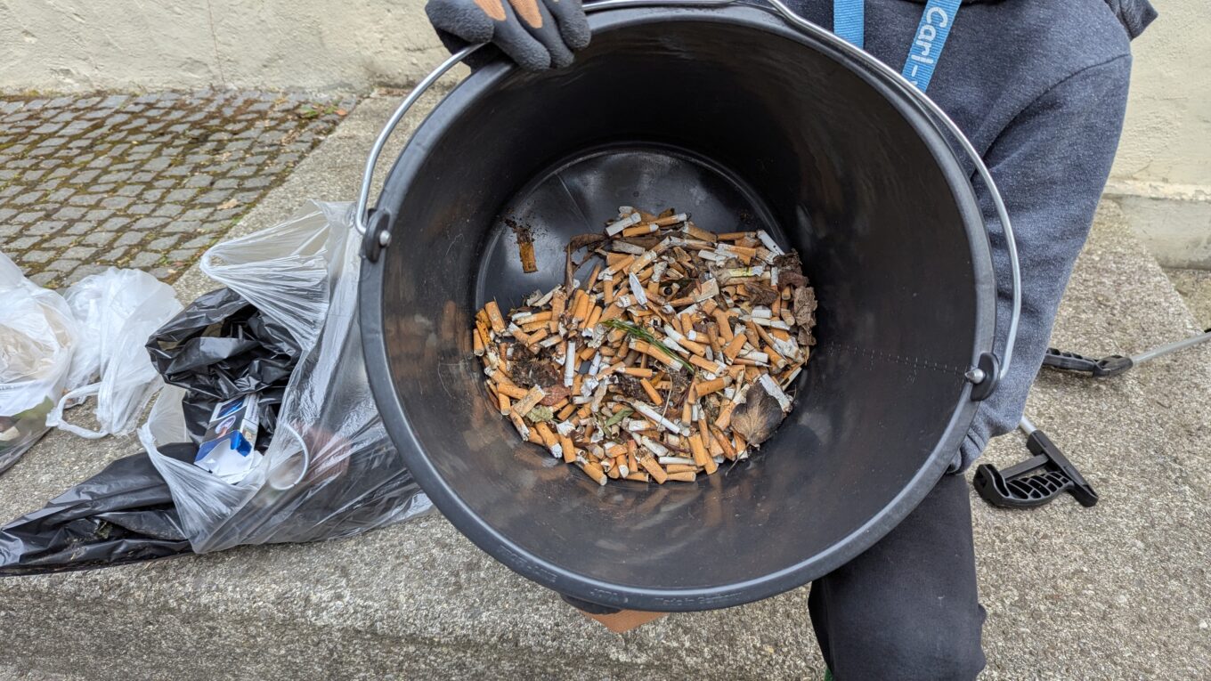 Müll in Sendling – Sammelaktion