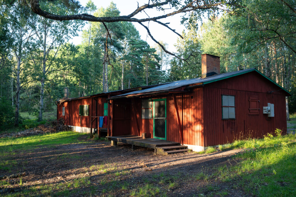 Großfahrt Schweden - die Hütte am Översjön