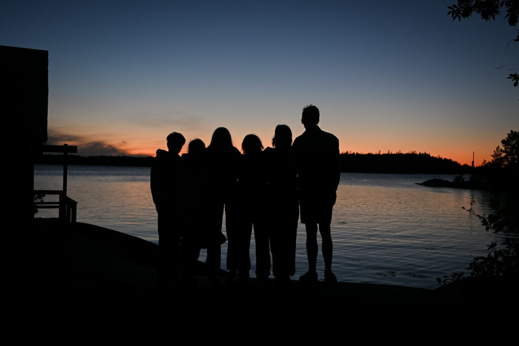 Großfahrt Schweden - Abendstimmung