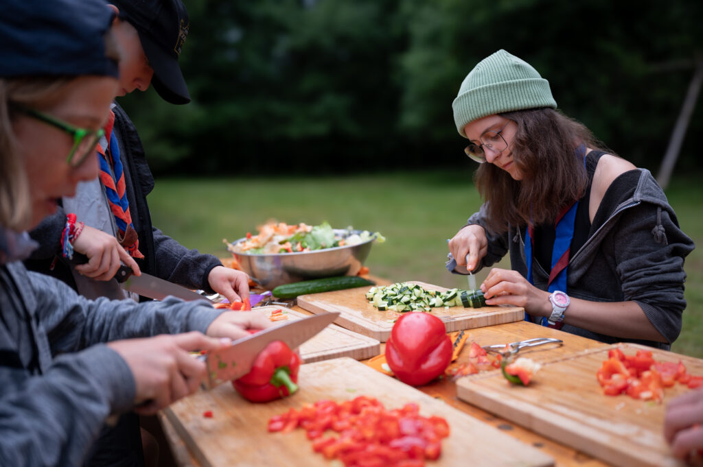 Kochen am Feuer - Vorbereitung